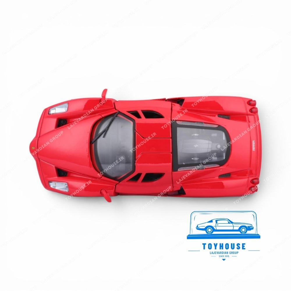 نمای بالایی ماکت Ferrari Enzo