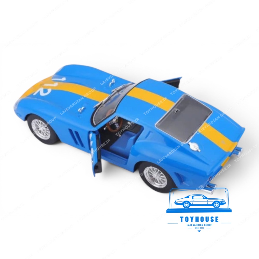 ماکت ماشین فراری مونتاژی 250 GTO ۱:۲۴ بوراگو - تصویر 3