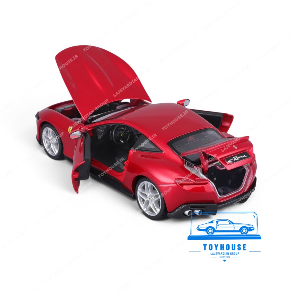 قطعات بازشو ماکت مونتاژی Ferrari Roma