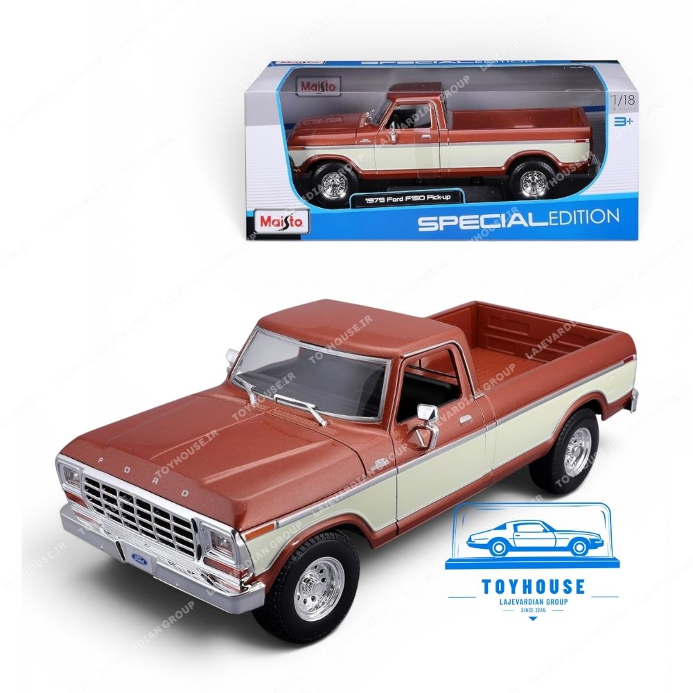 ماکت وانت فورد ۱۹۷۹ F150 مایستو ۱:۱۸ - تصویر 2