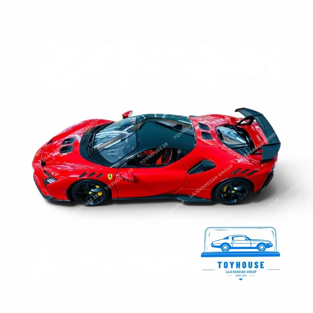 ماکت ماشین فراری SF90 XX استراداله بوراگو ۱:۱۸ - تصویر 7