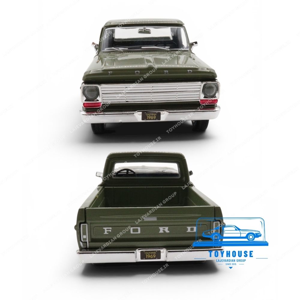 ماکت وانت فورد F-100 ۱۹۶۹ موتورمکس ۱:۲۴ - تصویر 5