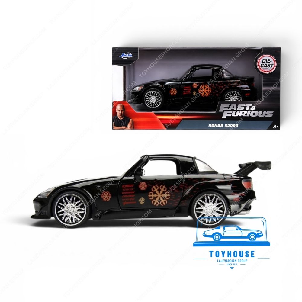 ماکت ماشین هوندا S2000 جانی ترن Fast & Furious جادا ۱:۲۴ - تصویر 3