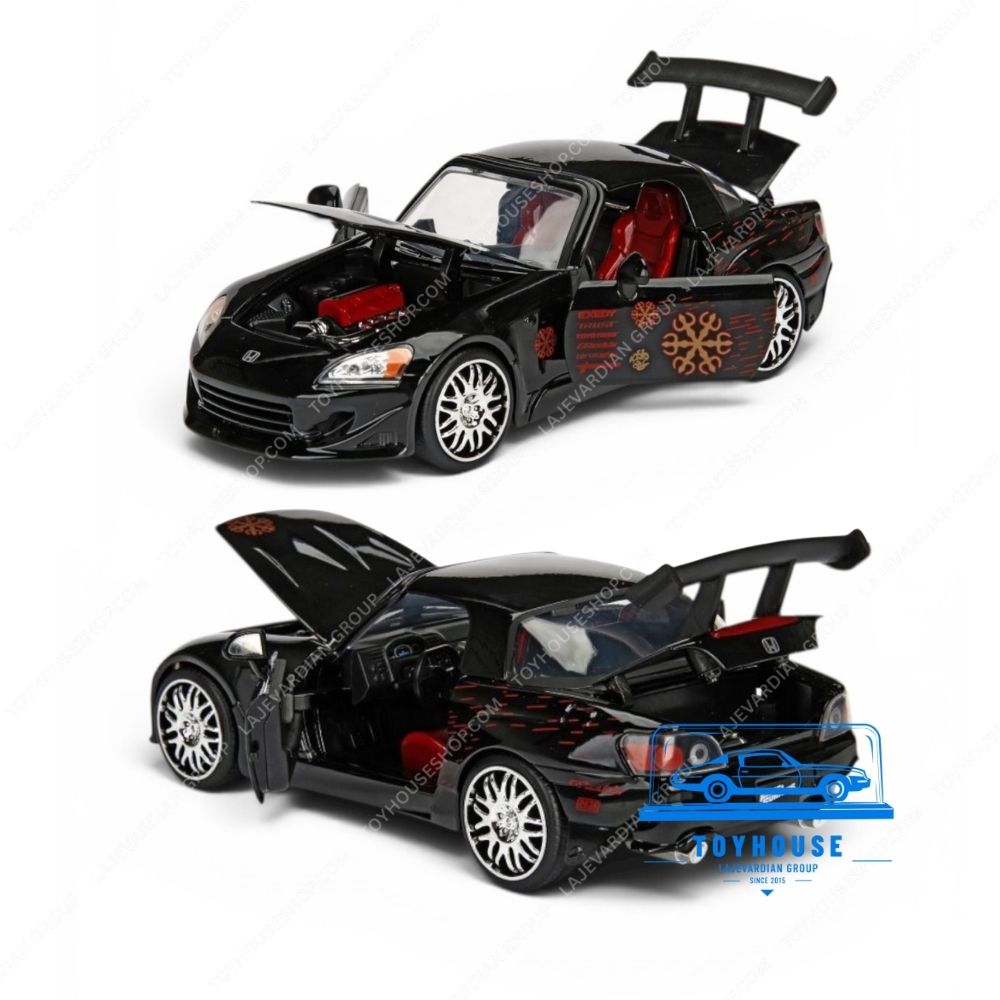 ماکت ماشین هوندا S2000 جانی ترن Fast & Furious جادا ۱:۲۴ - تصویر 2
