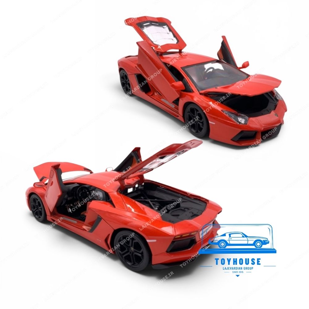 ماکت ماشین لامبورگینی اونتادور LP700-4 رودستر بوراگو ۱:۱۸ - تصویر 5