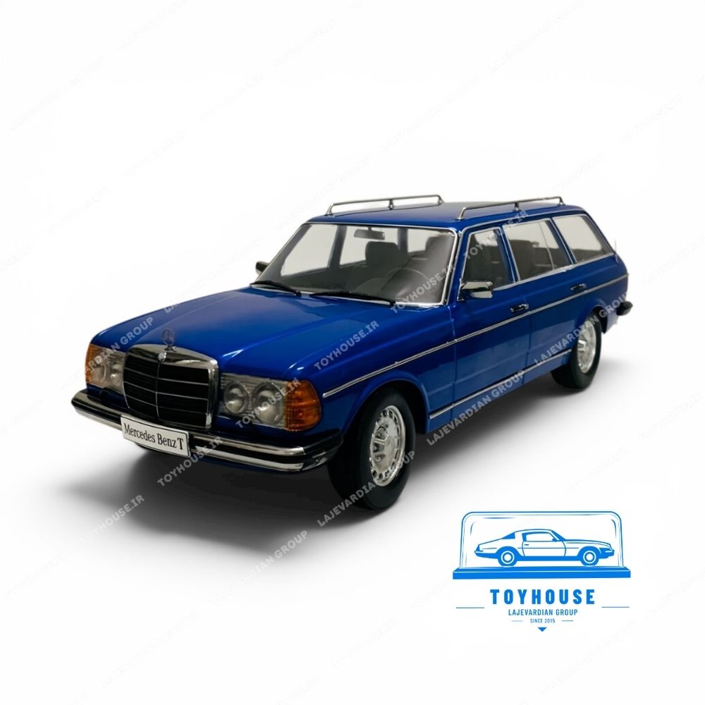 ماکت مرسدس بنز دانشجویی استیشن s123 t-model کی کی اسکیل ۱:۱۸