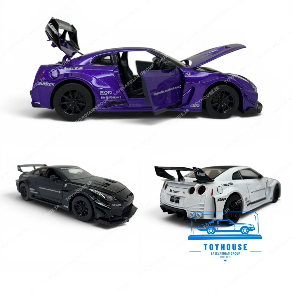ماکت ماشین نیسان GT-R نیسمو لیبرتی واک 1:24 - تصویر 3