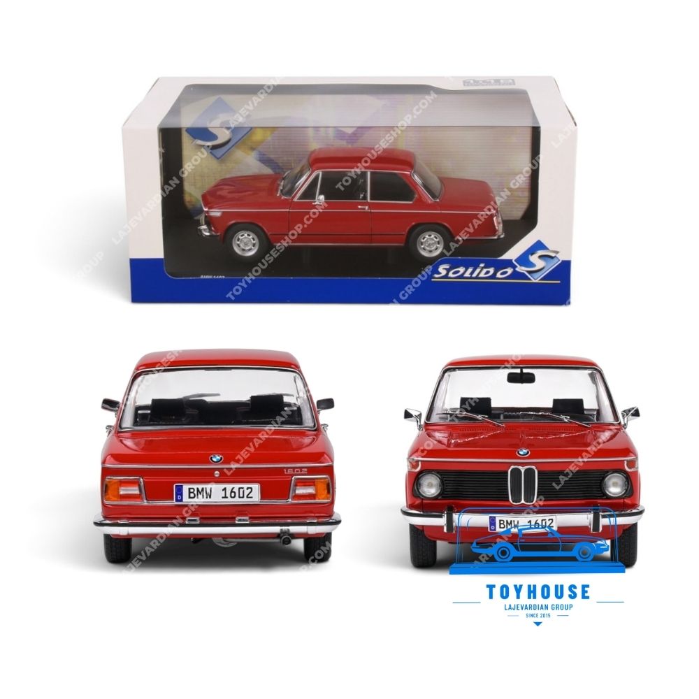 ماکت ماشین BMW ۱۶۰۲ کلاسیک سولیدو ۱:۱۸ - تصویر 4