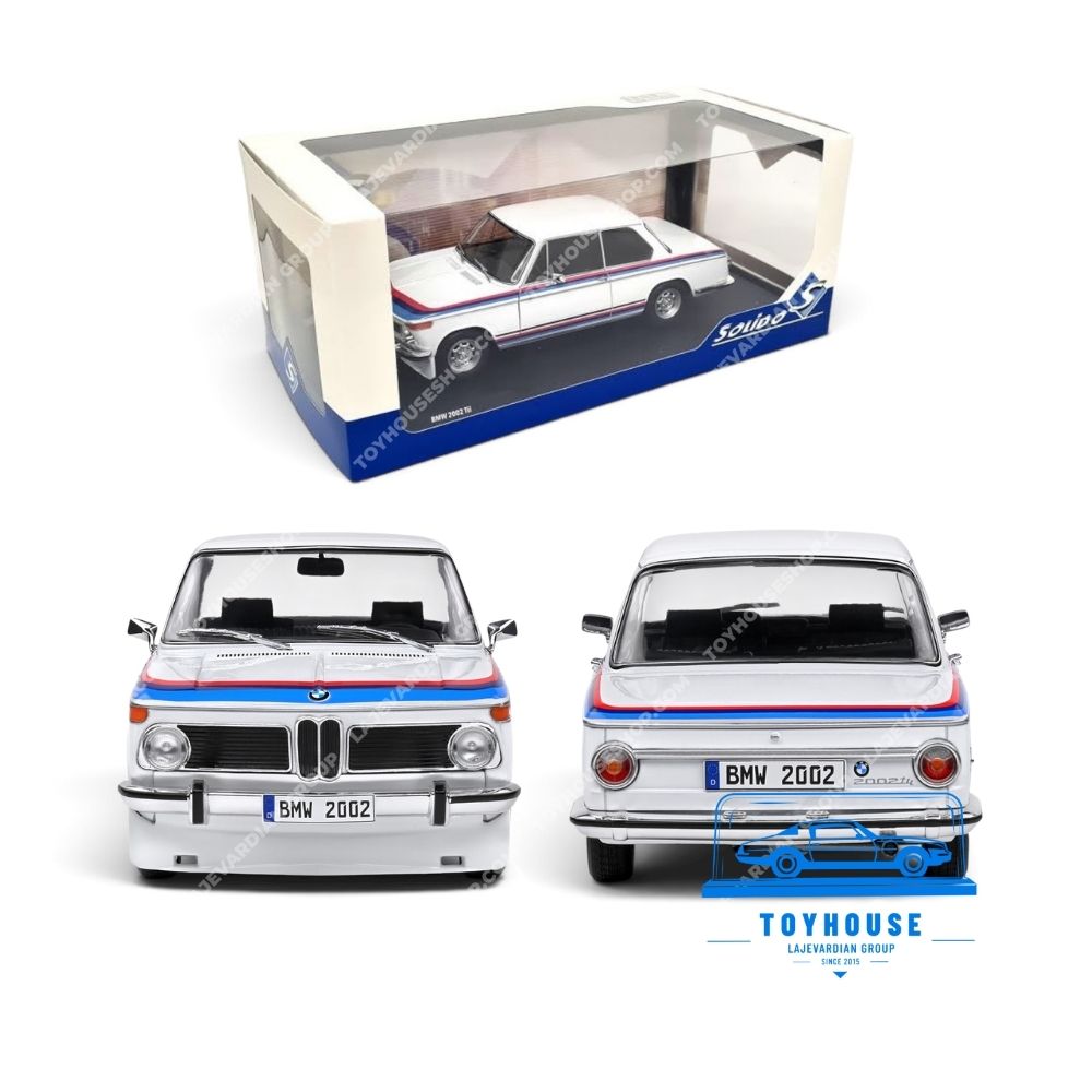 ماکت BMW 2002 tii Turbo Evocation سولیدو ۱:۱۸ - تصویر 5