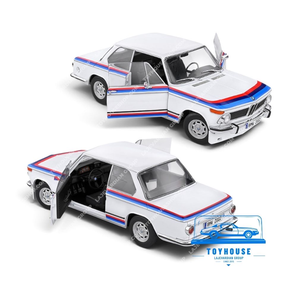 ماکت BMW 2002 tii Turbo Evocation سولیدو ۱:۱۸ - تصویر 2
