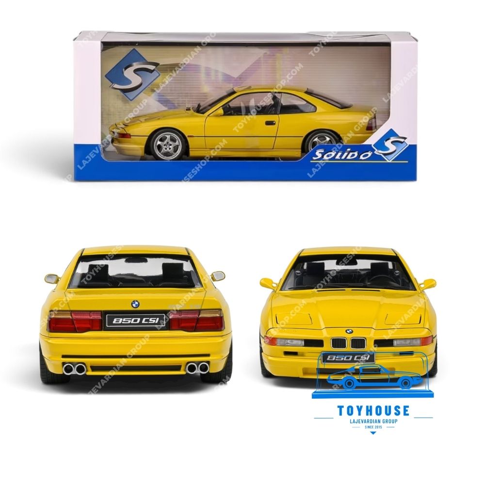 ماکت ماشین بی ام و BMW 850 CSi سولیدو مقیاس ۱:۱۸ - تصویر 2