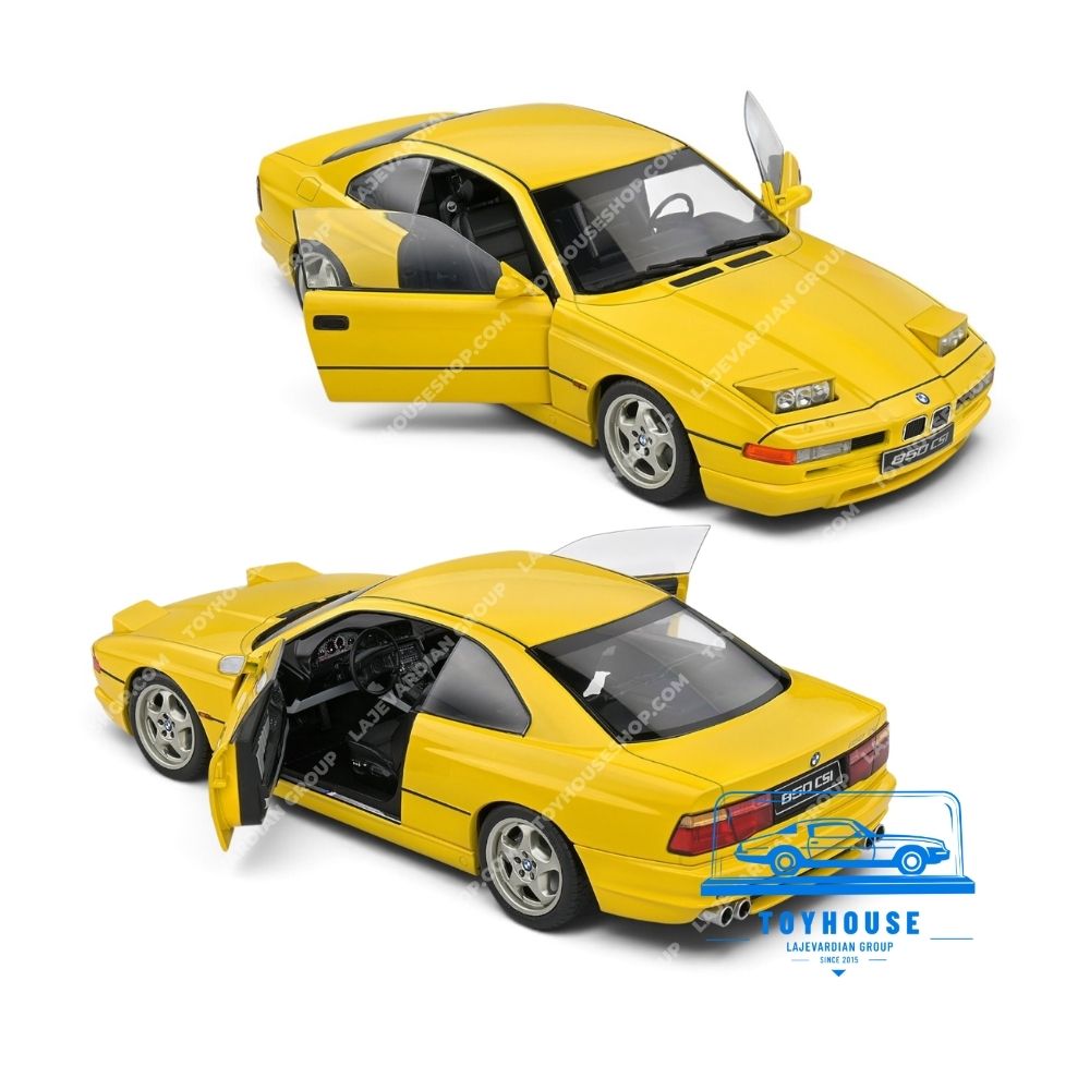 ماکت ماشین بی ام و BMW 850 CSi سولیدو مقیاس ۱:۱۸ - تصویر 4