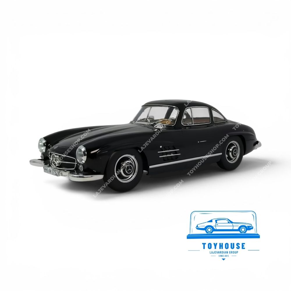 خرید ماکت مرسدس بنز 300 SL گالوینگ 1954 مشکی برند Norev مقیاس 1:12 فلزی کلکسیونی